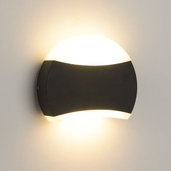 Triangle Round Acrylic Aluminum LED Wall Sconce Lamp