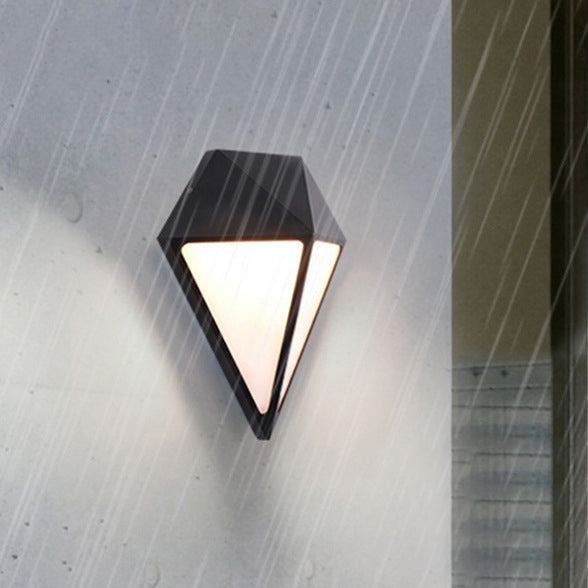 Triangle Round Acrylic Aluminum LED Wall Sconce Lamp
