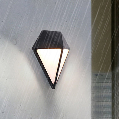 Triangle Round Acrylic Aluminum LED Wall Sconce Lamp
