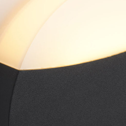 Triangle Round Acrylic Aluminum LED Wall Sconce Lamp