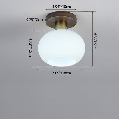 Traditional Orb Ceiling Light