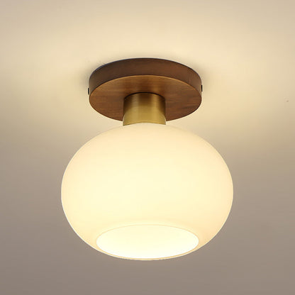 Traditional Orb Ceiling Light
