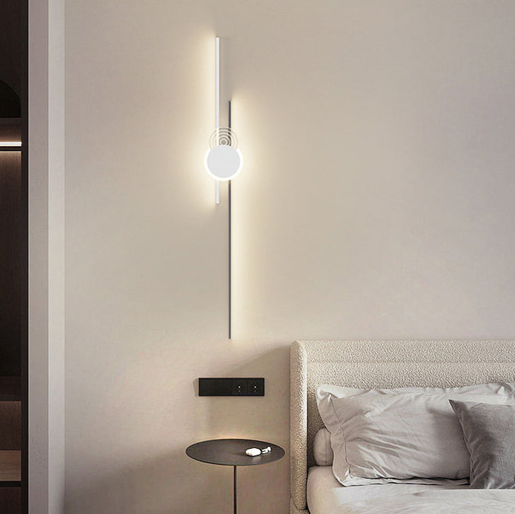 Long Oval Long Bar Acrylic Hardware LED Wall Sconce Lamp