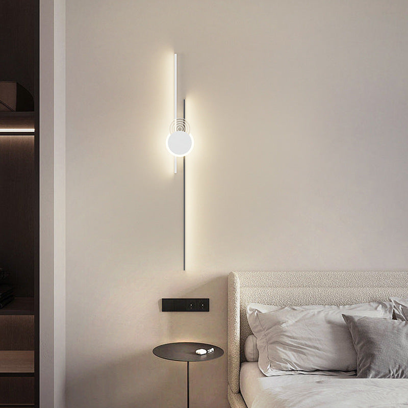 Long Oval Long Bar Acrylic Hardware LED Wall Sconce Lamp