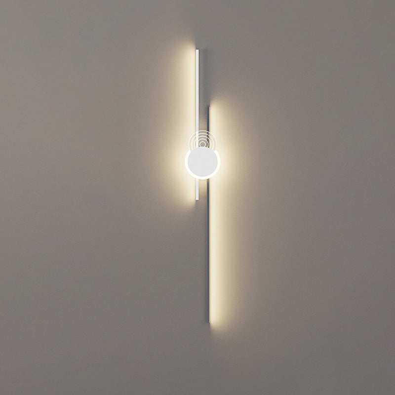 Long Oval Long Bar Acrylic Hardware LED Wall Sconce Lamp