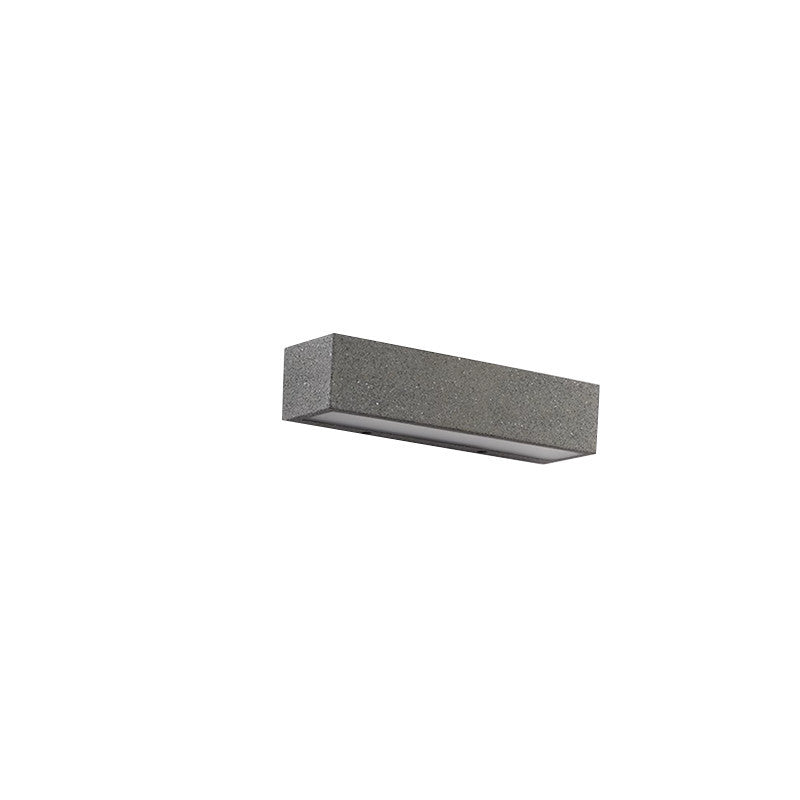 Square Long Acrylic Concrete LED Wall Sconce Lamp