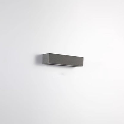 Square Long Acrylic Concrete LED Wall Sconce Lamp