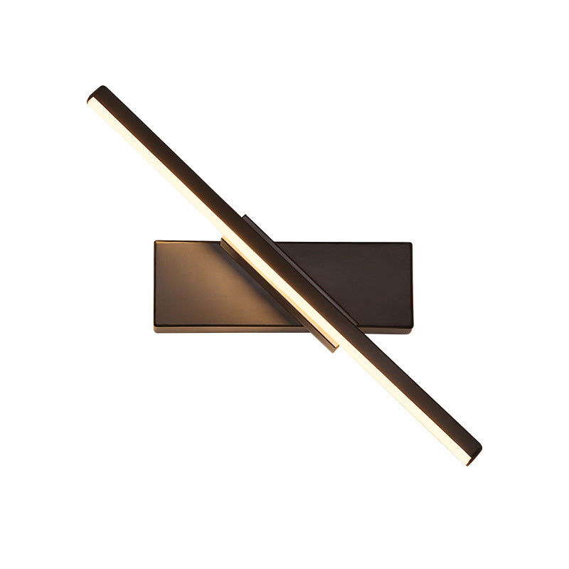 Scandinavian Long Rectangle Aluminum LED Wall Sconce Lamp