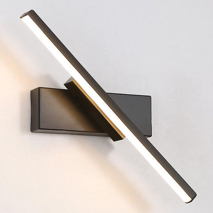Scandinavian Long Rectangle Aluminum LED Wall Sconce Lamp