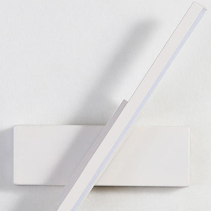 Scandinavian Long Rectangle Aluminum LED Wall Sconce Lamp