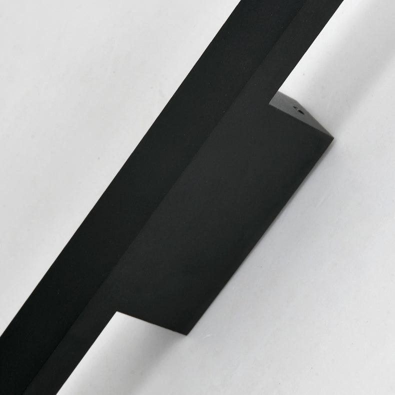 Rectangular Base Strip PC Aluminum LED Wall Sconce Lamp
