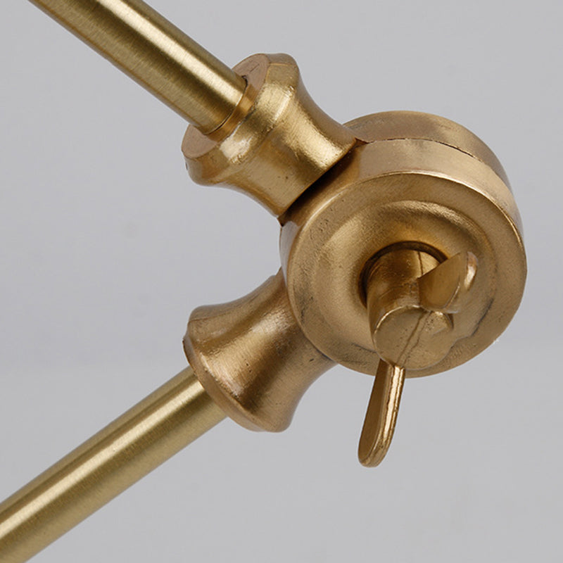 Japanese Glass Ceramic Brass 1-Light Wall Sconce Lamp