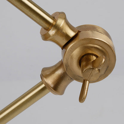 Japanese Glass Ceramic Brass 1-Light Wall Sconce Lamp