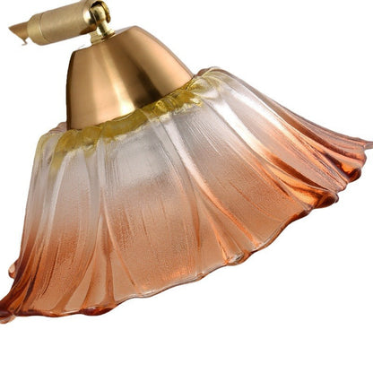 Scandinavian Glass Hardware 1-Light Wall Sconce Lamp