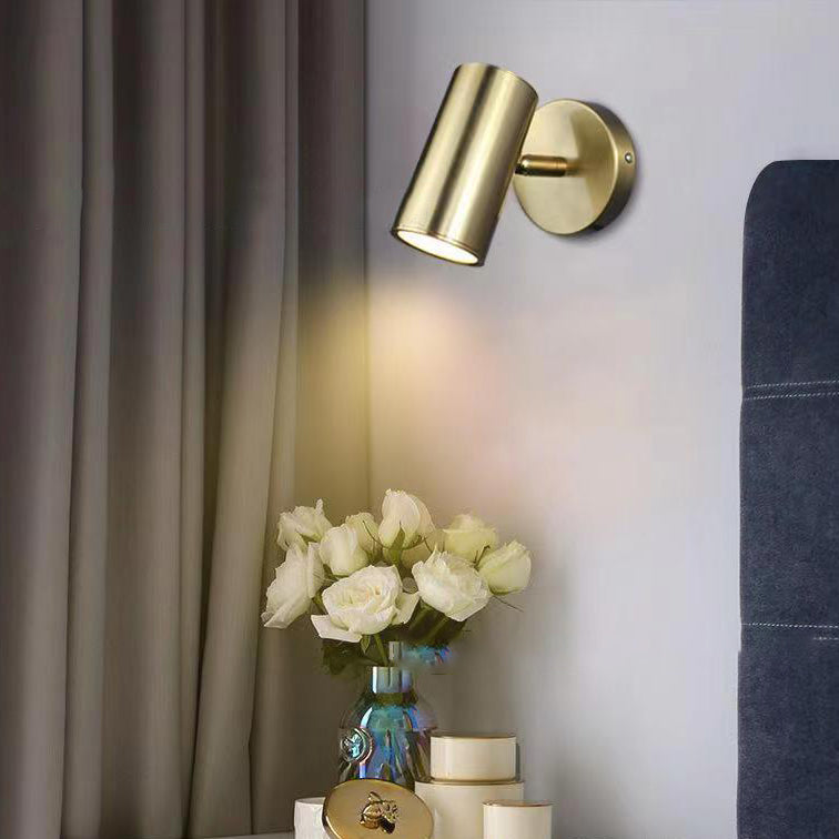 Scandinavian Round Curved Iron 1-Light Wall Sconce Lamp