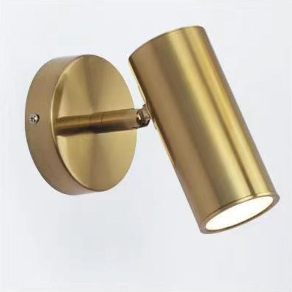Scandinavian Round Curved Iron 1-Light Wall Sconce Lamp