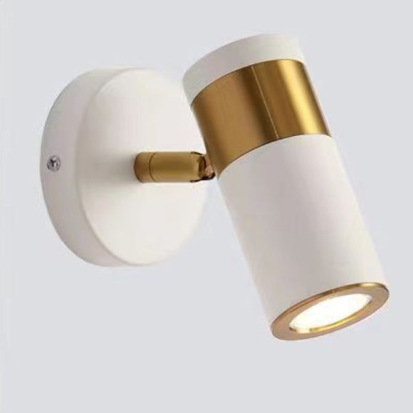 Scandinavian Round Curved Iron 1-Light Wall Sconce Lamp