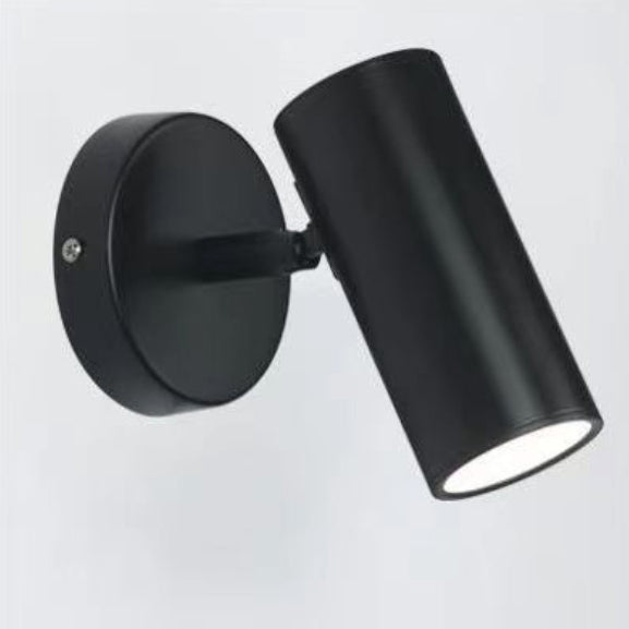 Scandinavian Round Curved Iron 1-Light Wall Sconce Lamp