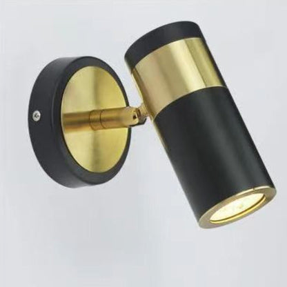 Scandinavian Round Curved Iron 1-Light Wall Sconce Lamp
