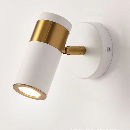 Scandinavian Round Curved Iron 1-Light Wall Sconce Lamp