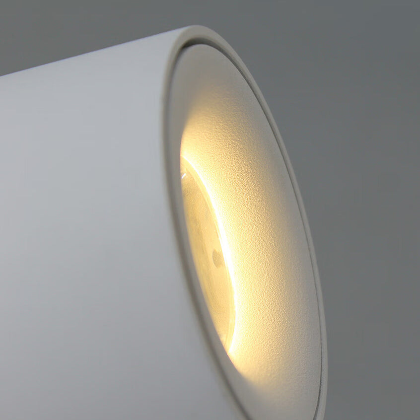 Cylinder Round Rotatable Aluminum LED Wall Sconce Lamp