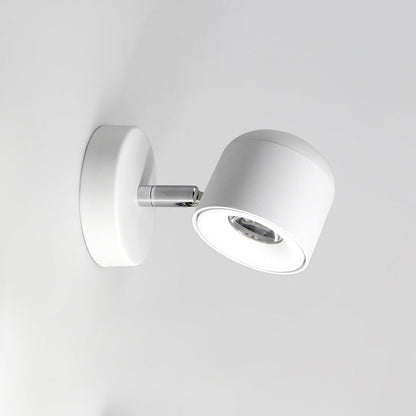 Cylinder Round Rotatable Aluminum LED Wall Sconce Lamp