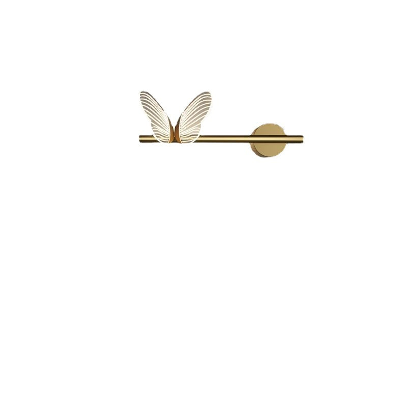 Butterfly Long Acrylic Aluminum Iron LED Wall Sconce Lamp