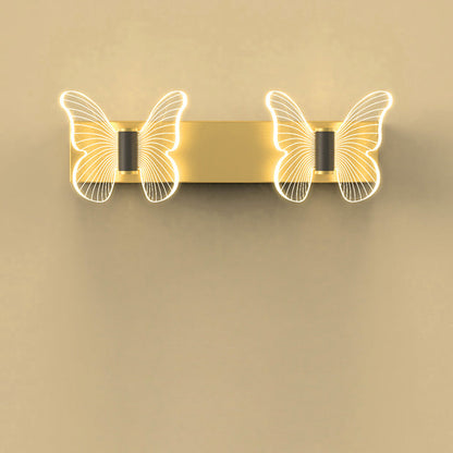 Scandinavian Acrylic Hardware LED Wall Sconce Lamp