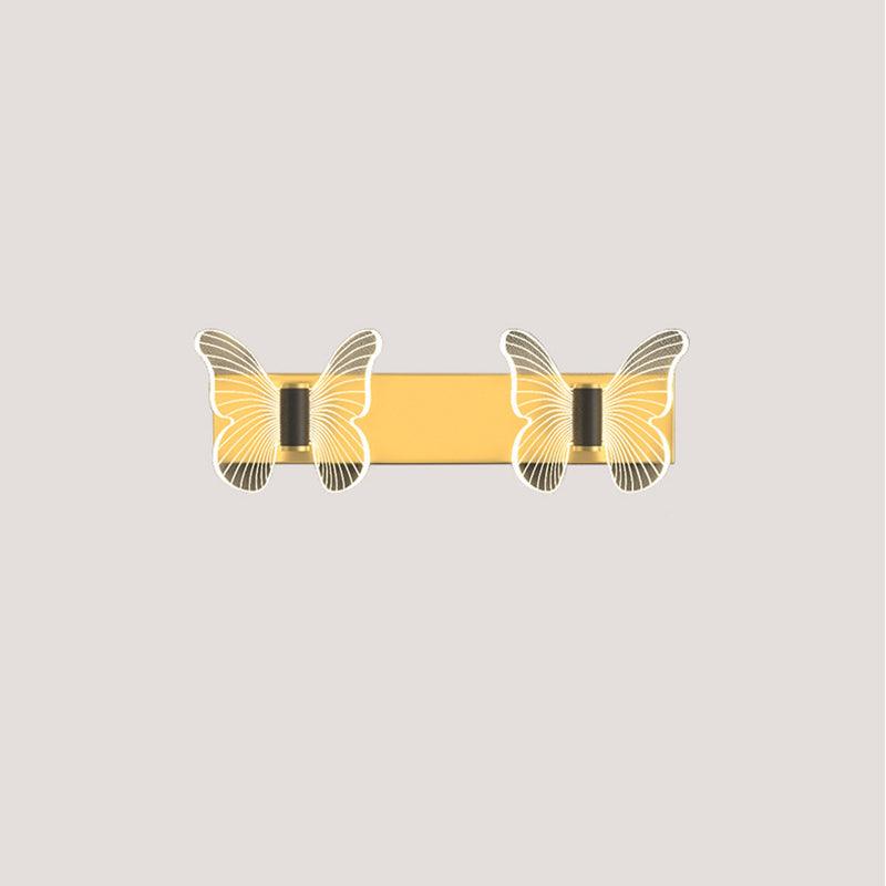 Scandinavian Acrylic Hardware LED Wall Sconce Lamp