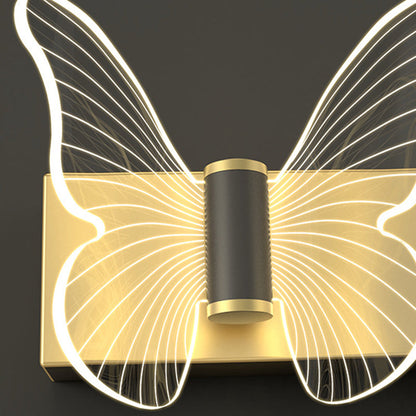 Scandinavian Acrylic Hardware LED Wall Sconce Lamp