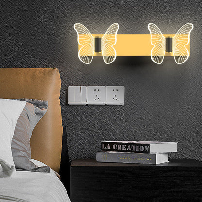 Scandinavian Acrylic Hardware LED Wall Sconce Lamp