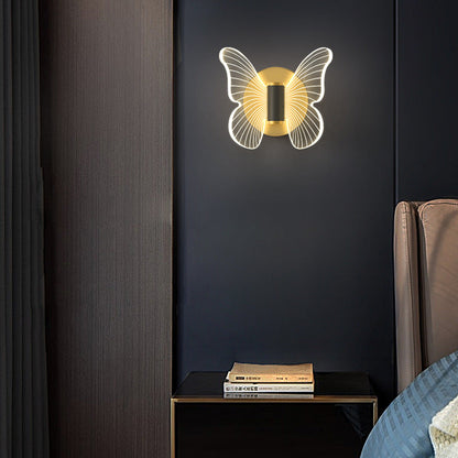Scandinavian Acrylic Hardware LED Wall Sconce Lamp