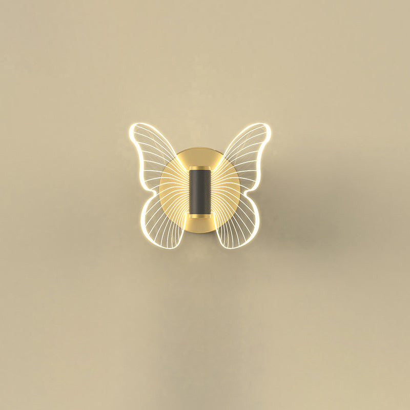 Scandinavian Acrylic Hardware LED Wall Sconce Lamp