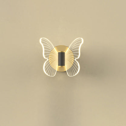 Scandinavian Acrylic Hardware LED Wall Sconce Lamp