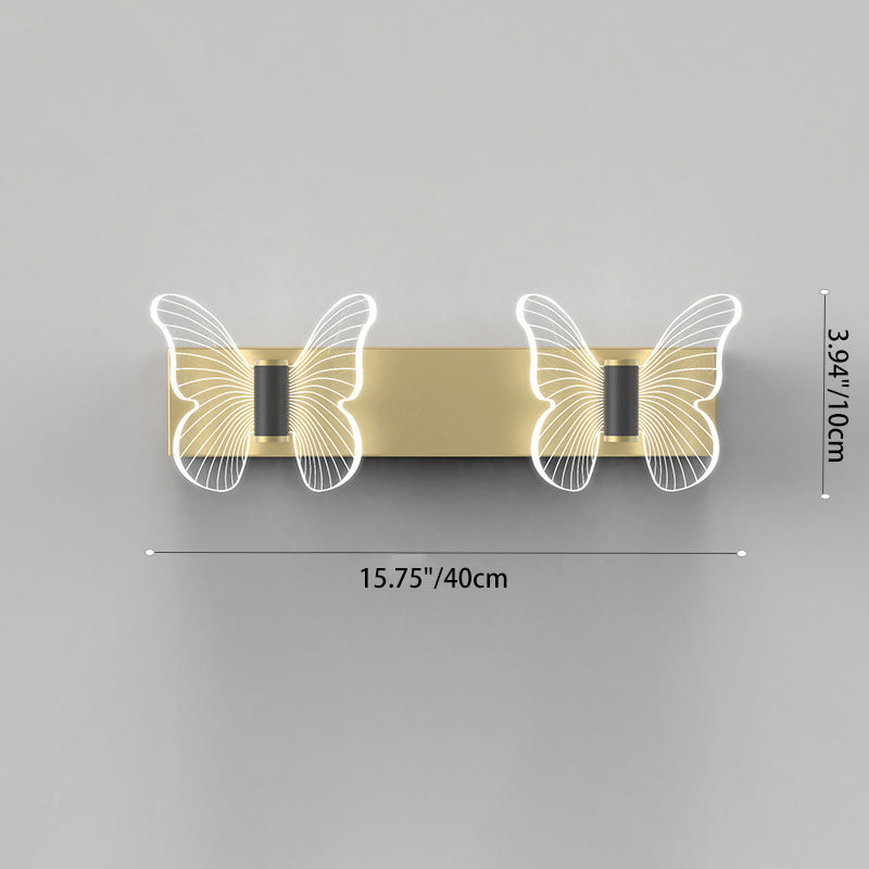 Scandinavian Acrylic Hardware LED Wall Sconce Lamp