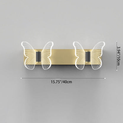 Scandinavian Acrylic Hardware LED Wall Sconce Lamp