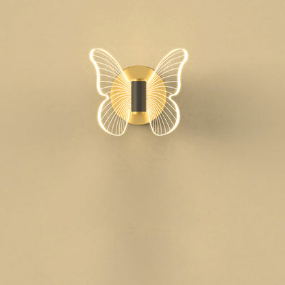 Scandinavian Acrylic Hardware LED Wall Sconce Lamp