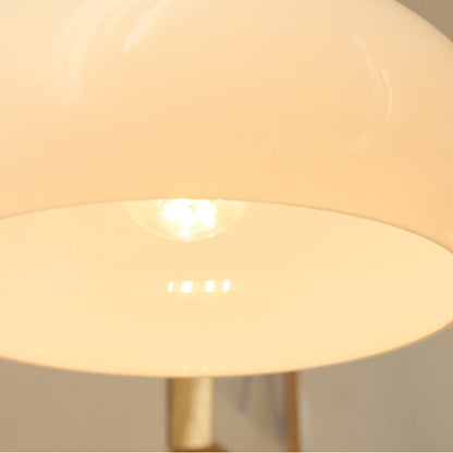 French Curved Round Glass Iron 1-Light Wall Sconce Lamp