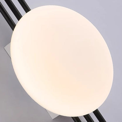 Scandinavian Round Acrylic Iron LED Wall Sconce Lamp