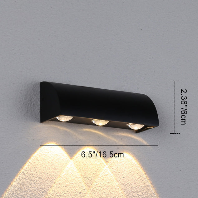 Simplicity Cylindrical Aluminium PC LED Wall Sconce Lamp
