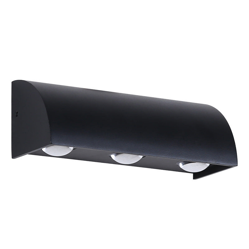 Simplicity Cylindrical Aluminium PC LED Wall Sconce Lamp