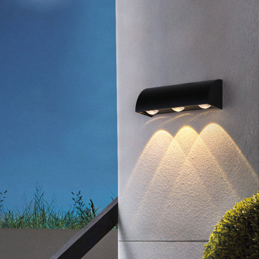 Simplicity Cylindrical Aluminium PC LED Wall Sconce Lamp