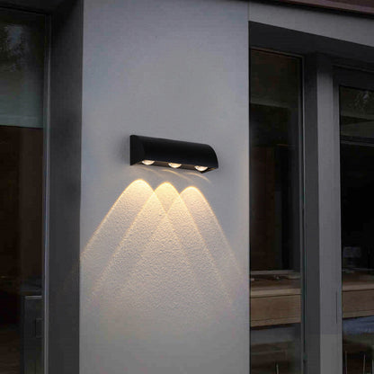 Simplicity Cylindrical Aluminium PC LED Wall Sconce Lamp