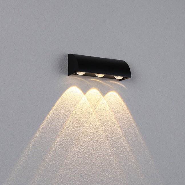 Simplicity Cylindrical Aluminium PC LED Wall Sconce Lamp