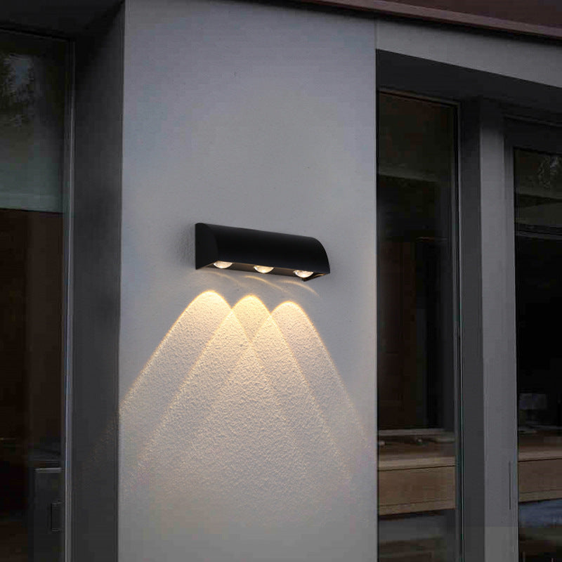 Simplicity Cylindrical Aluminium PC LED Wall Sconce Lamp