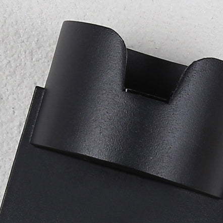 Simplicity Aluminium Glass Cylinder LED Wall Sconce Lamp