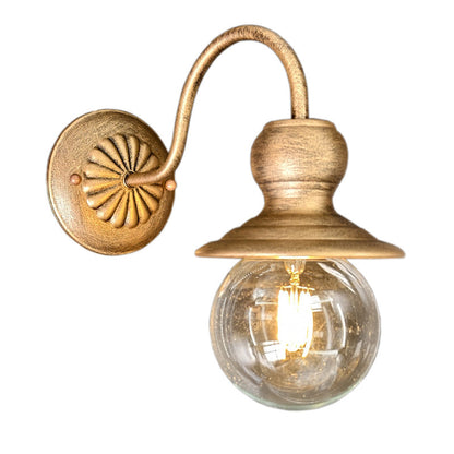 Contemporary Industrial Iron Conic 1-Light Wall Sconce Lamp