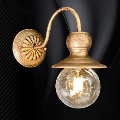 Contemporary Industrial Iron Conic 1-Light Wall Sconce Lamp