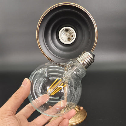 Contemporary Industrial Iron Conic 1-Light Wall Sconce Lamp