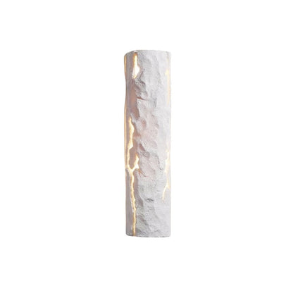 Scandinavian Tree Stump Rock-Like 1-Light Wall Sconce Lamp